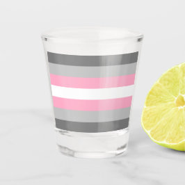 Vaso De Chupito Bandera Demigirl (Orgullo Demi Chica) (Identidad d