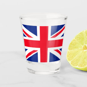 Vaso De Chupito Bandera Jack Union del Reino Unido