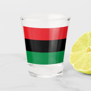Vaso De Chupito Bandera panafricana