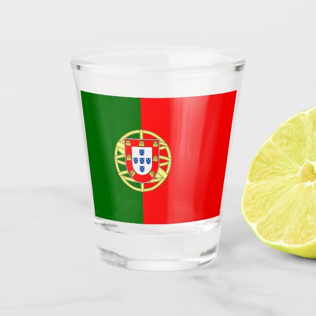 Vaso De Chupito Bandera portuguesa (Portugal) (Anverso)