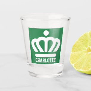 Vaso De Chupito Bandera (variante) de Charlotte, NC