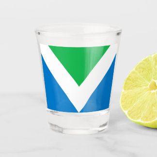 Vaso De Chupito Bandera vegana internacional