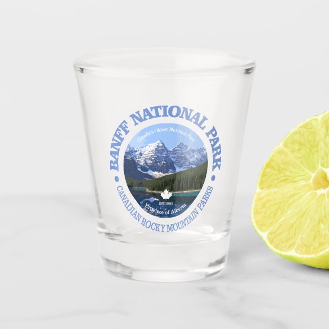 Vaso De Chupito Banff NP (Anverso)
