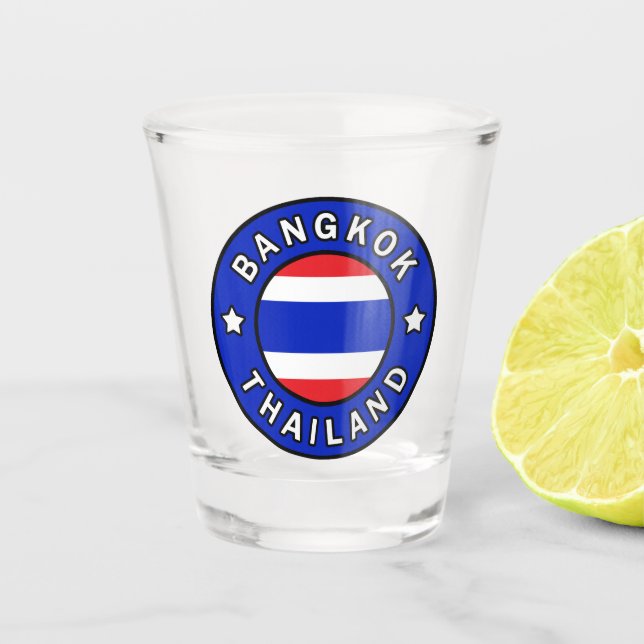 Vaso De Chupito Bangkok Tailandia (Anverso)