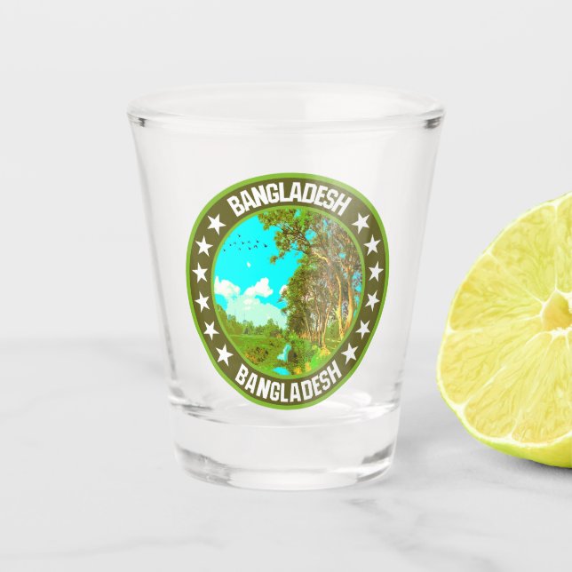 Vaso De Chupito Bangladesh (Anverso)