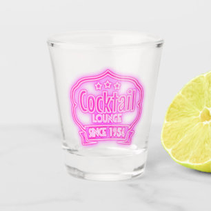 Vaso De Chupito Bar de licores de neblina retro vintage de salón d