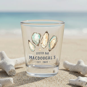 Vaso De Chupito Bar de ostras de Beach House personalizado