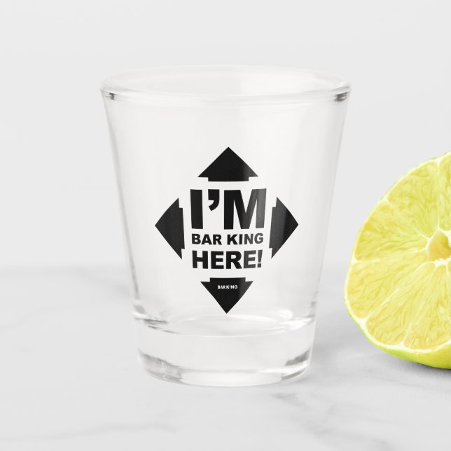 Vaso De Chupito BAR KING Shot glaasje (Anverso)