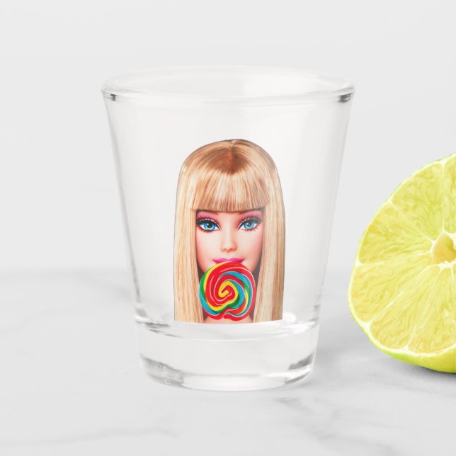 Vaso De Chupito Barb Shot Glass (Anverso)