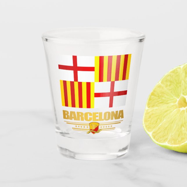 Vaso De Chupito Barcelona (Anverso)
