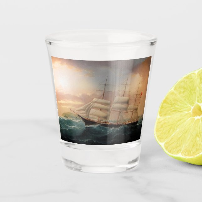 Vaso De Chupito Barco Clipper Esther Roy 1898 (Anverso)