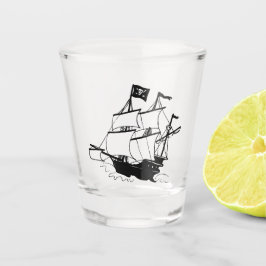 Vaso De Chupito Barco pirata