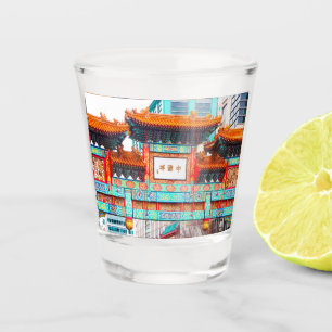 Vaso De Chupito Barrio chino. Washington, DC, Estados Unidos