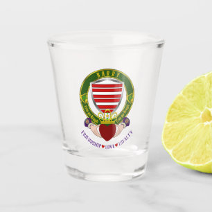 Vaso De Chupito Barry Irish Shield y Claddagh