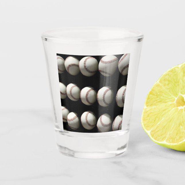 Vaso De Chupito Baseballs (Anverso)