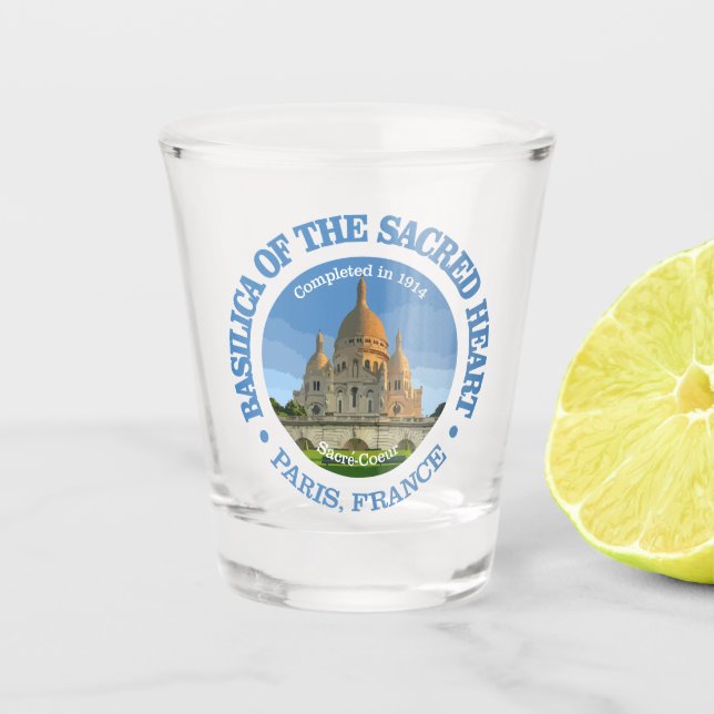 Vaso De Chupito Basílica del Sagrado Corazón (Anverso)