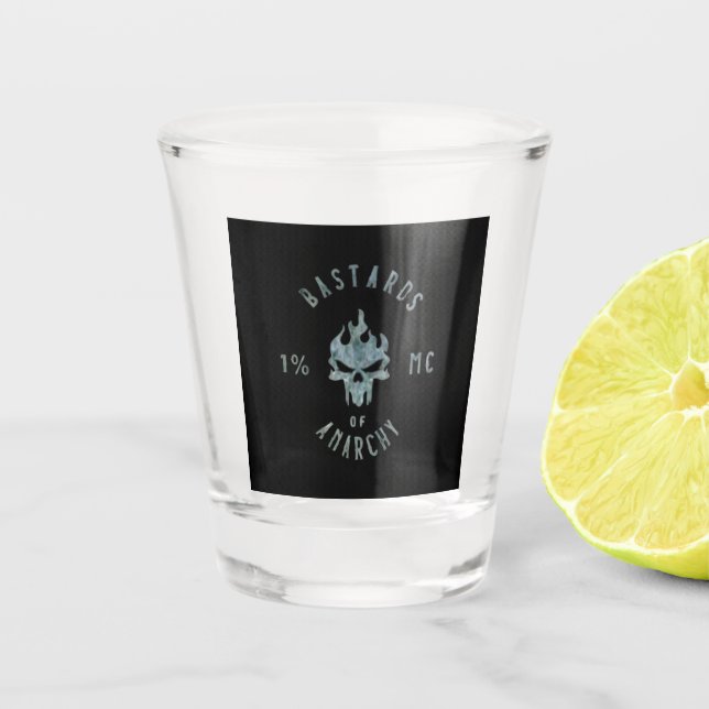 Vaso De Chupito Bastardos de la anarquía (Anverso)