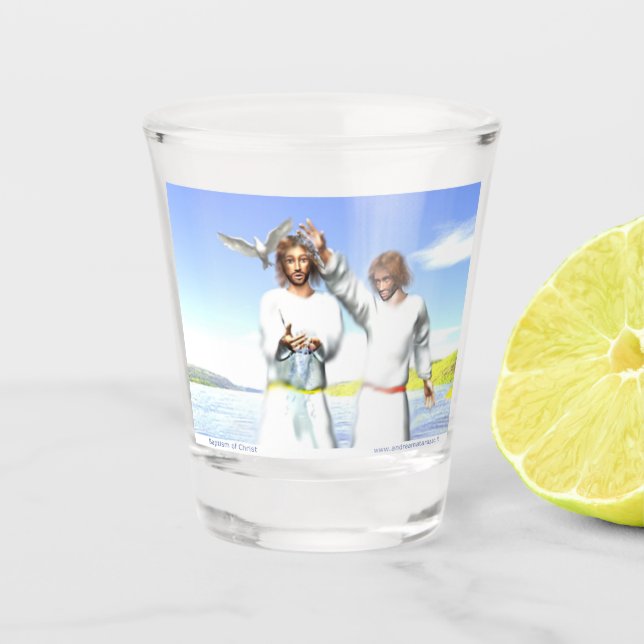 Vaso De Chupito Bautismo de Cristo (Anverso)