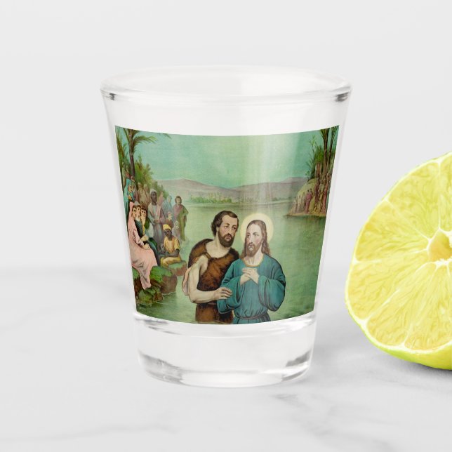 Vaso De Chupito Bautismo de Jesucristo (Anverso)