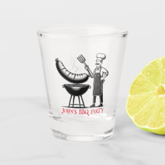 Vaso De Chupito BBQ Party Personalized Chef
