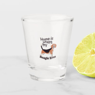 Vaso De Chupito Beagle Home