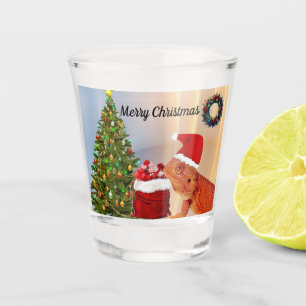Vaso De Chupito Beardie-Claus - Dragón con barba personalizado