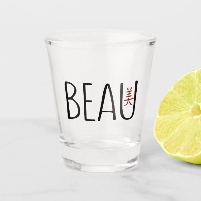 Vaso De Chupito Beau (Anverso)