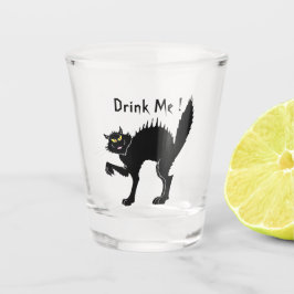Vaso De Chupito Beba Gato Halloween