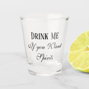Vaso De Chupito Beba Si Quieres Espíritus Humor Gracioso