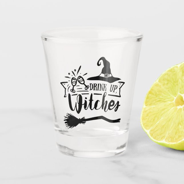 Vaso De Chupito Beber brujas (Anverso)