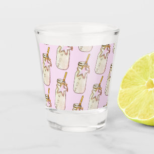 Vaso De Chupito Beber de piscina de playa botella rosa rubor botel