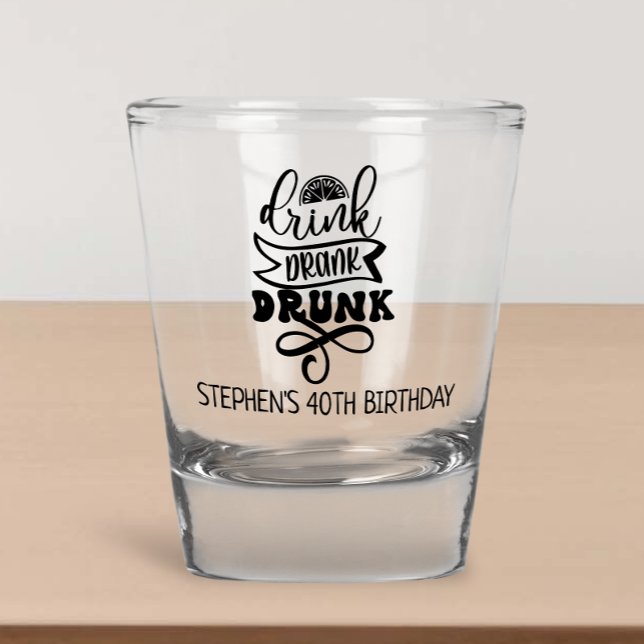 Vaso De Chupito Bebida bebe bebebe Celebración de la fiesta de cum (Subido por el creador)
