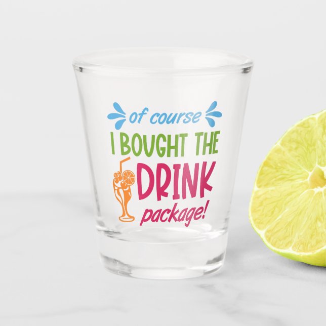 Vaso De Chupito Bebidas de crucero (Anverso)