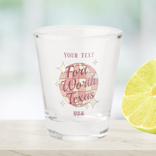 Vaso De Chupito Bebidas del fiesta Fort Wort Texas USA City