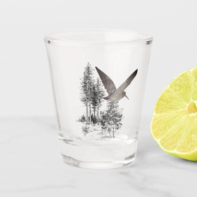 Vaso De Chupito Becada (Anverso)