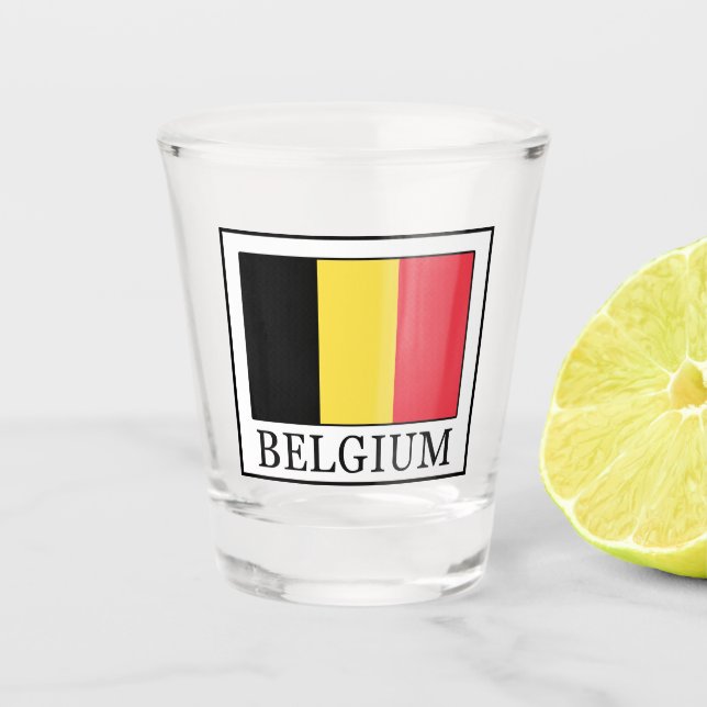Vaso De Chupito Bélgica (Anverso)