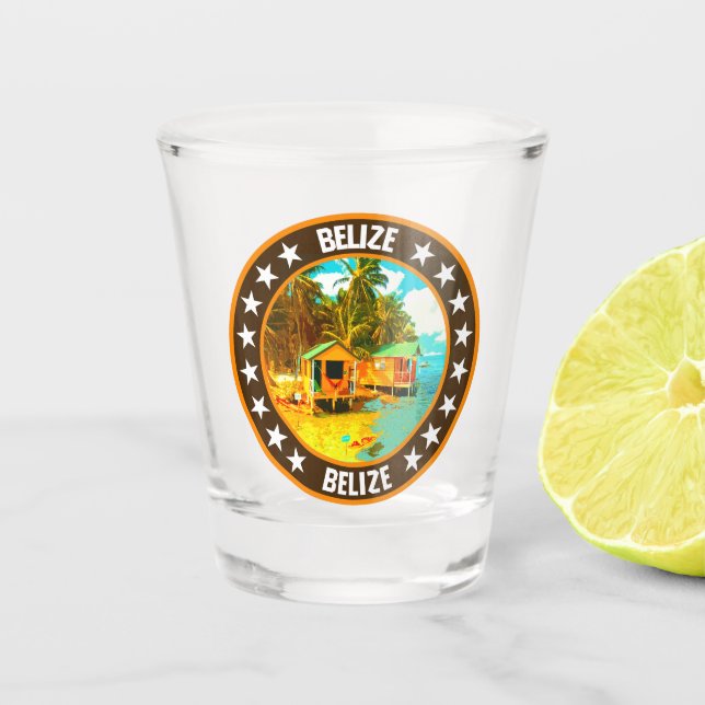 Vaso De Chupito Belice (Anverso)