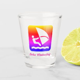 Vaso De Chupito Belice Windsurf (atolón de arrecifes de Glover) Ar