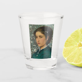 Vaso De Chupito Belleza joven (mujer elegante) (retrato femenino)
