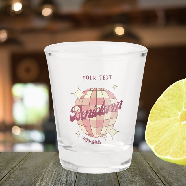 Vaso De Chupito Benidorm España fiesta feriado (Subido por el creador)