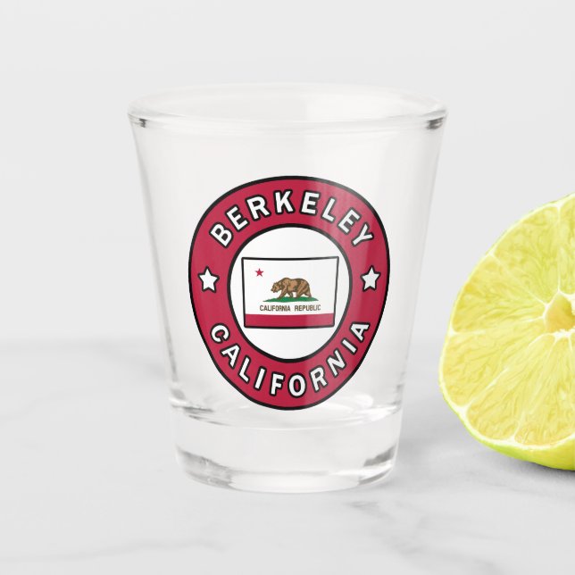 Vaso De Chupito Berkeley California (Anverso)