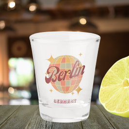 Vaso De Chupito Berlín Alemania Disco bola Retro Vintage