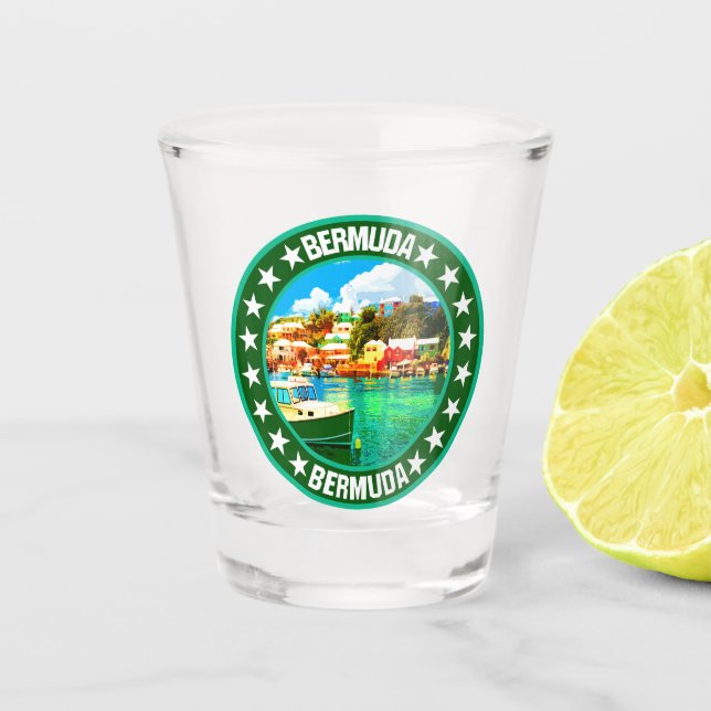 Vaso De Chupito Bermudas (Anverso)