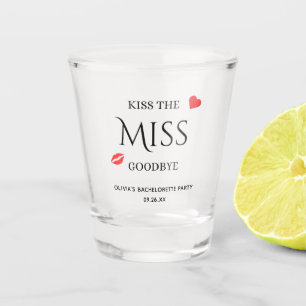 Vaso De Chupito Besa a la fiesta de la Personalizado de la señorit