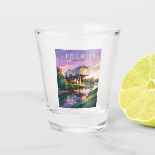 Vaso De Chupito Biblioteca Presidencial William J. Clinton EE. UU.