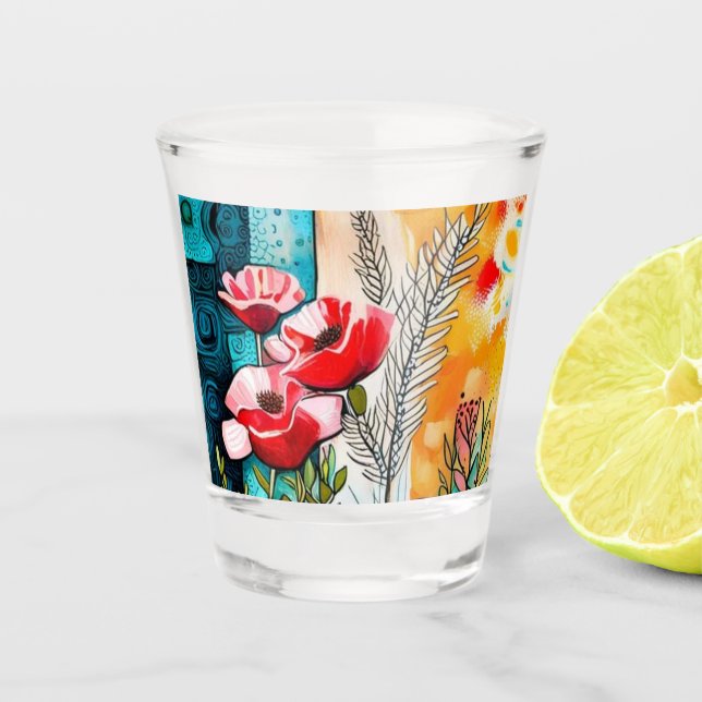 Vaso De Chupito Bicchiere con motivo (Anverso)