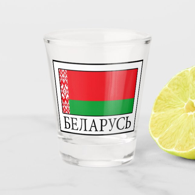 Vaso De Chupito Bielorrusia (Anverso)