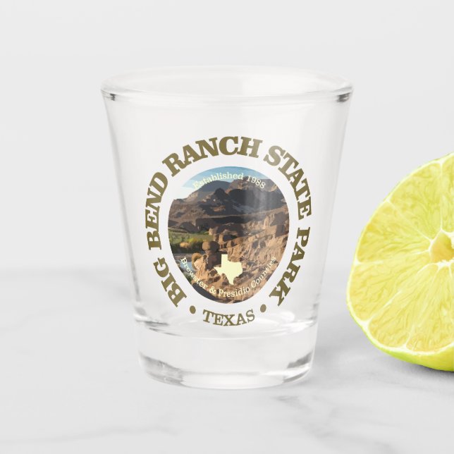 Vaso De Chupito Big Bend Ranch SP (Anverso)