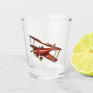 Vaso De Chupito Big Red Bi-plane
