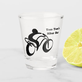 Vaso De Chupito Biker personalizado